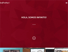 Tablet Screenshot of estudioinfinito.com